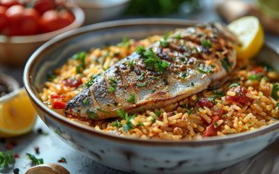 Mujadara with Fish: A Flavorful and Nutritious Meal